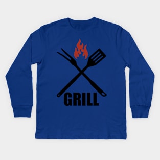 grill Kids Long Sleeve T-Shirt